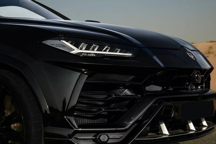 Lamborghini Urus 2022 BLACK RENTAL IN DUBAI - undefined